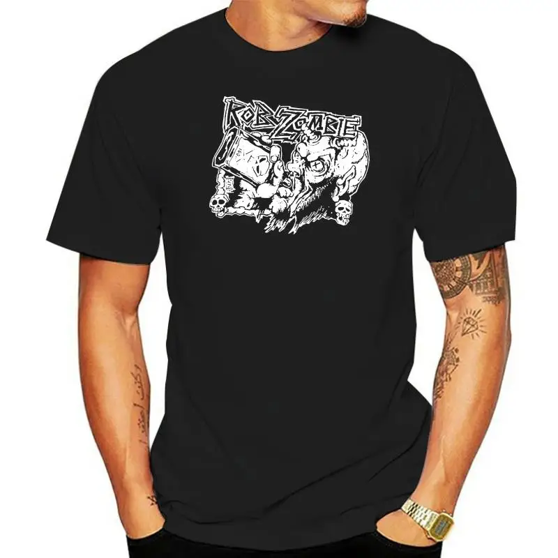 

Rob Zombie Bottle Demon Drinking Black T Shirt New Merch Unisex Men Women Tee Shirt