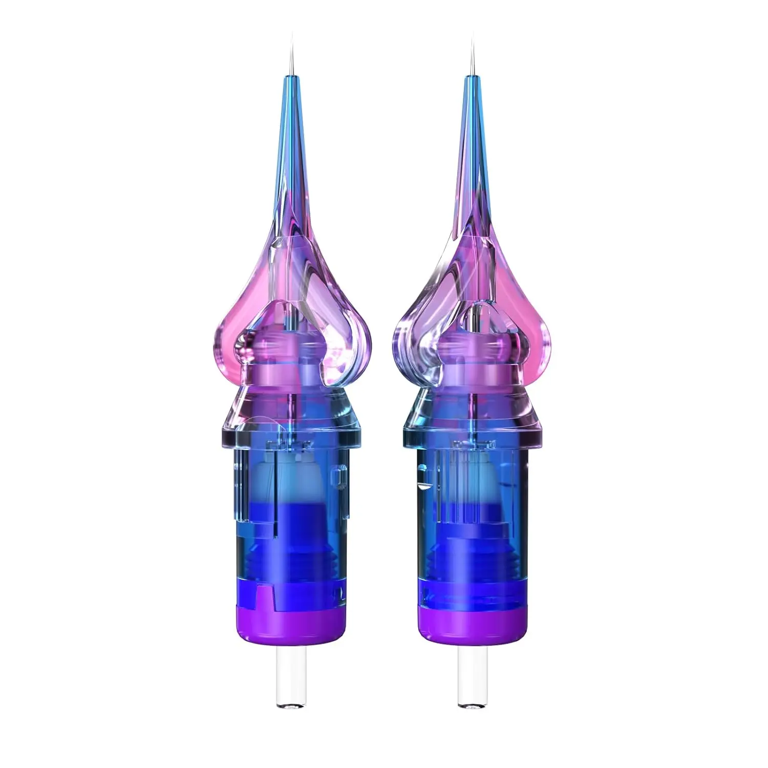 

Титановые картриджи для тату-машинок, 20 шт., одноразовые, 1201RL Round Liner для точной росписи