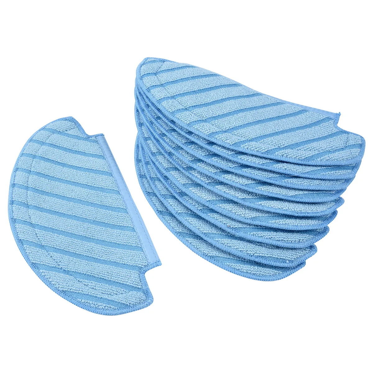 10Pcs Mop Cloths Cleaning Pads for Ecovacs Deebot Ozmo T8 AIVI T8 Max N8 Pro Plus/ N8 Pro Vacuum Cleaner Accessories