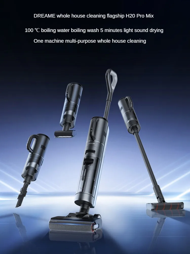 DREAME Washing Machine H20ProMix Hot Washing Speed Drying Machine Five Mite Removal Dust Removal Bacteria Home Appliances