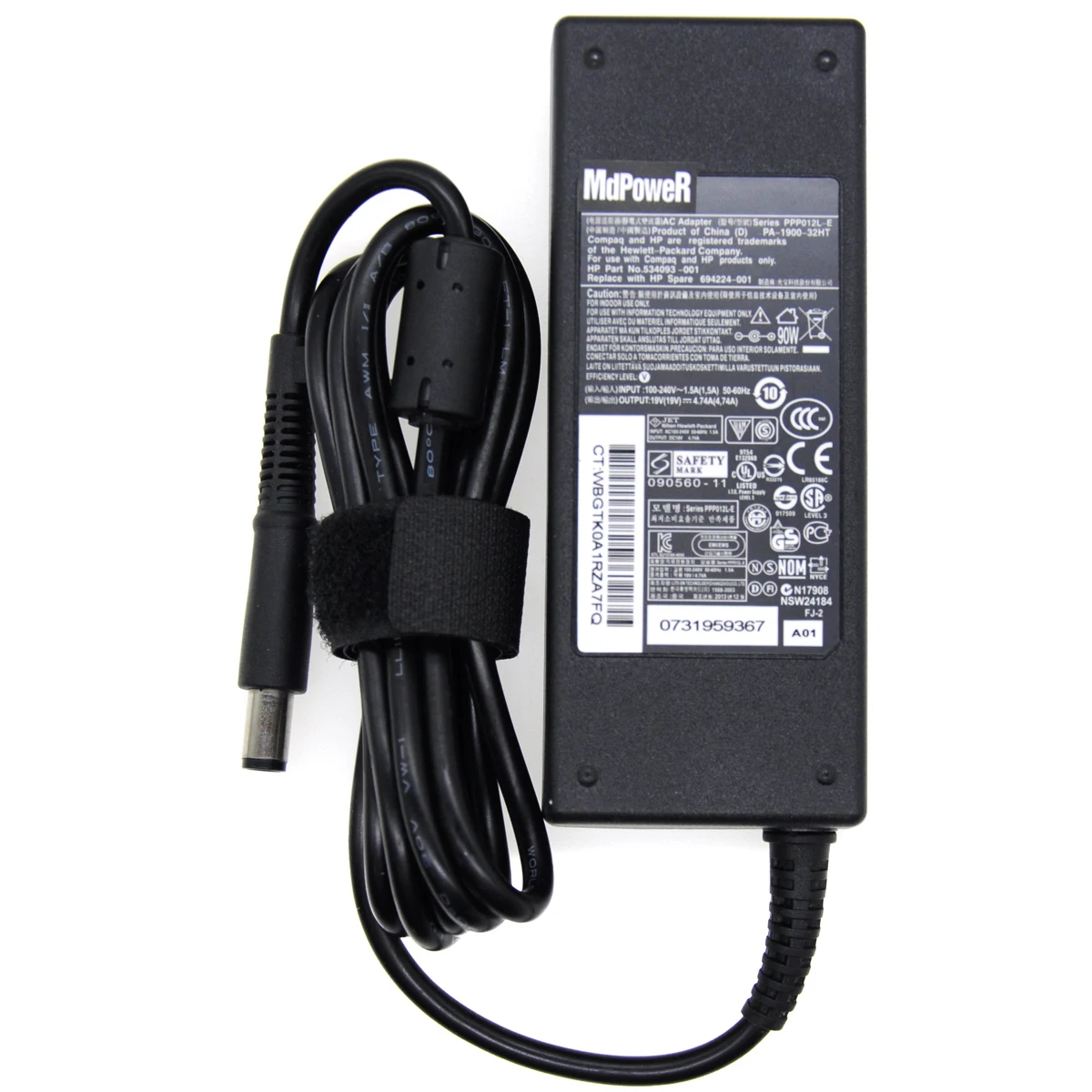19V 4.74A AC adapter laptop charger For HP ProBook 430 G1/G2 450 G2 2170P 4411S dv6 G4 PPP012D-S /19.5V 4.62A PPP012H-S