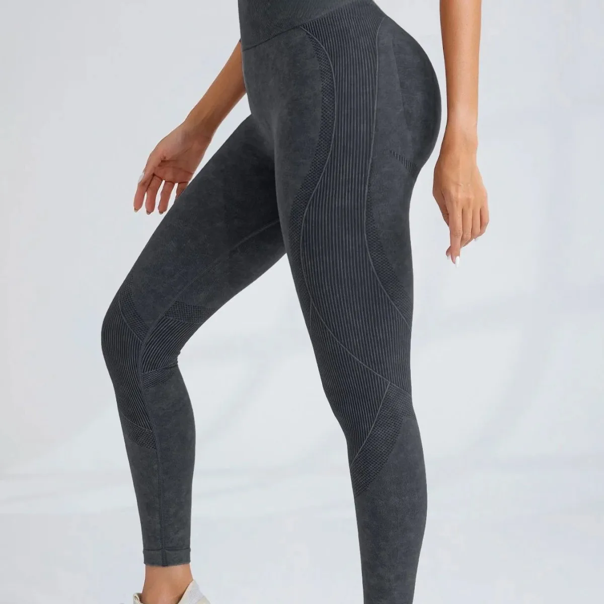 

Vintage Sweatpants Women Clothes Street Washing Aging Pants Women Clothes Quick Dry Butt Lift Tight Joggers Women Trousers