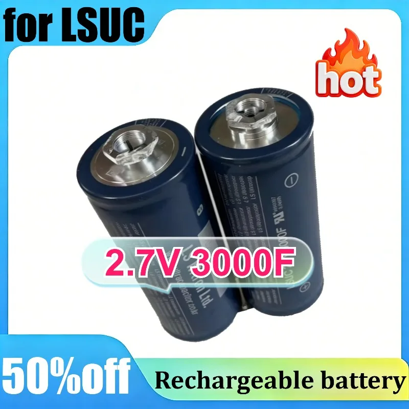 

For LSUC Super Farad Capacitor 2.7V 3000F 16V 500F Car Jump Starter Spot Welding Machine