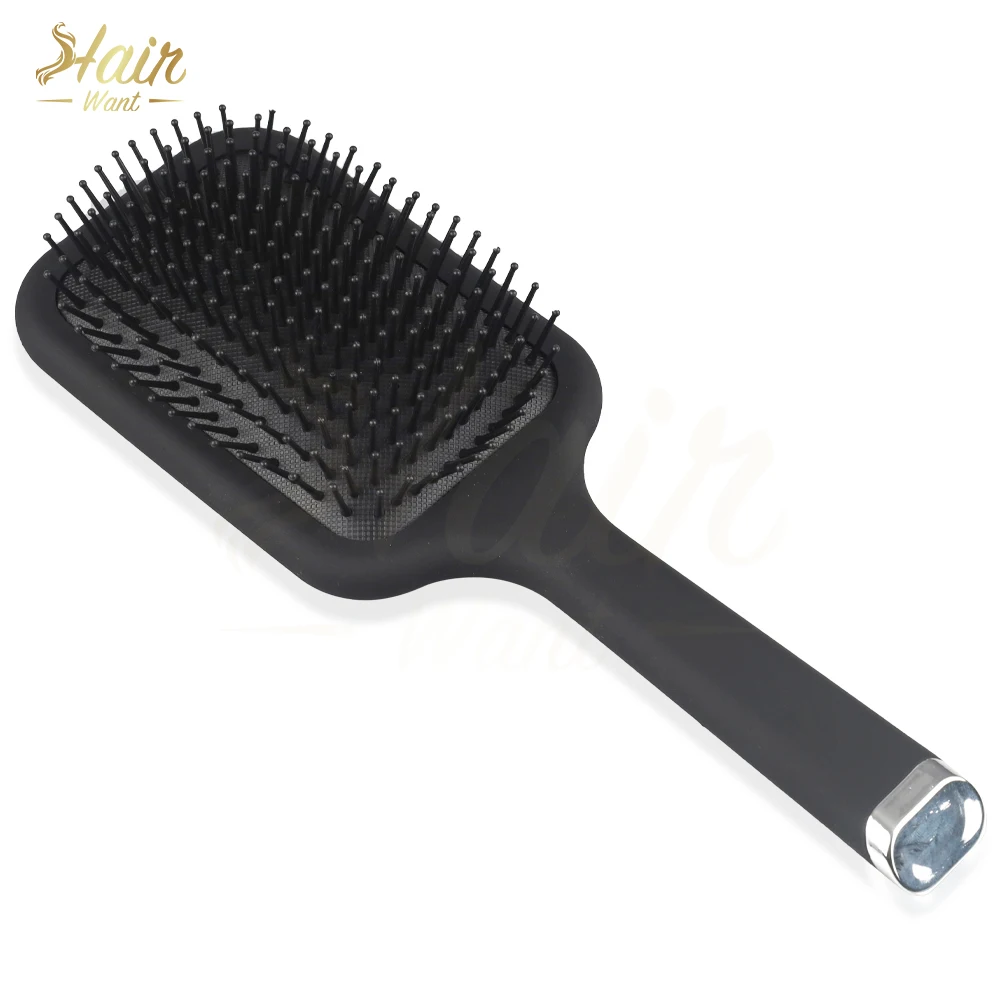 Hair Want Detangling Paddle Hair Brush Anti Static for Men and Women  Large Polishing Brush for Long-Lasting Shine Hair Styling