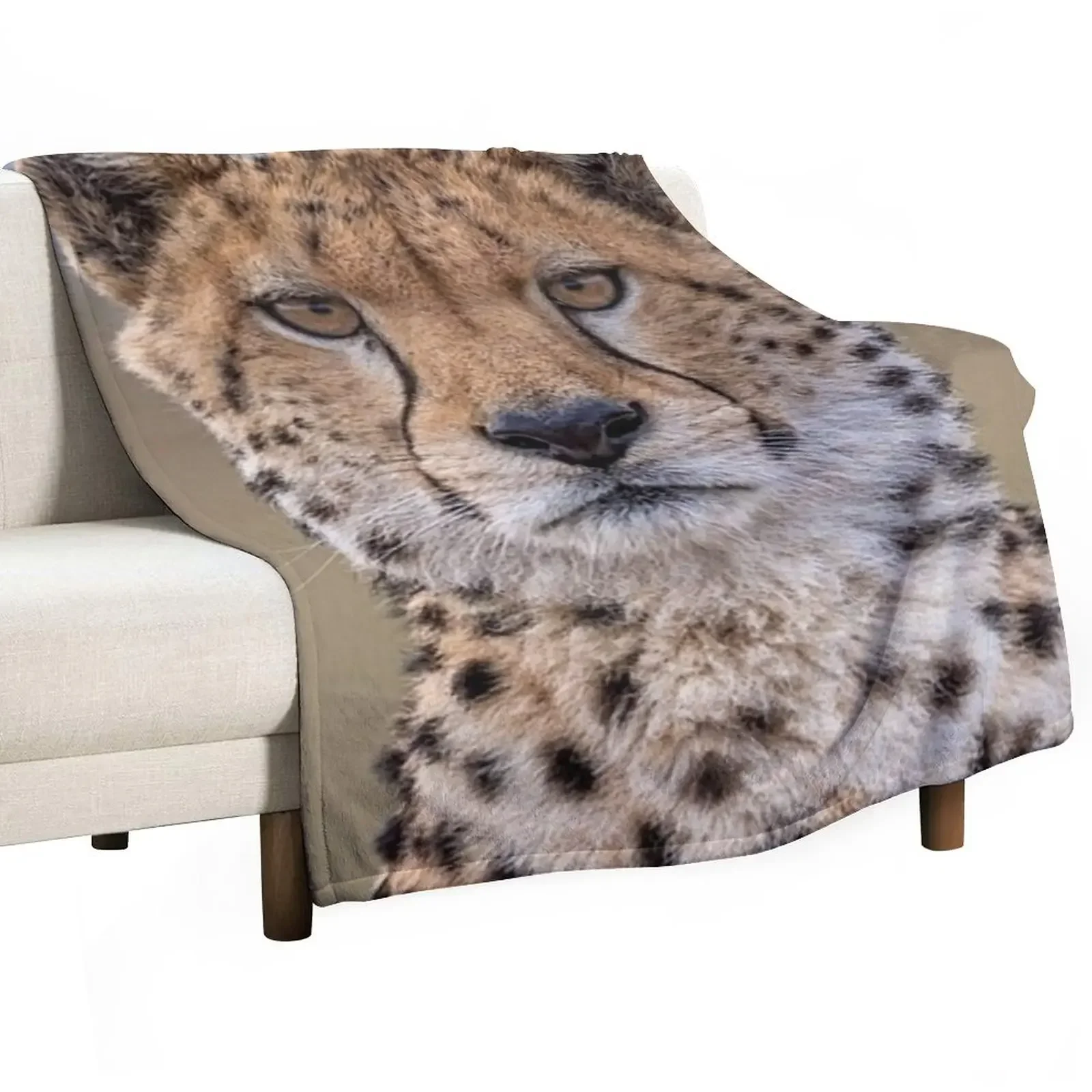 

Cheetah Throw Blanket Soft Big warm winter Soft Plaid Blankets