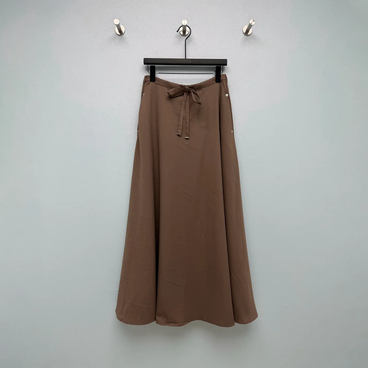 2026 High Quality Women's Korean style Elastic Waist Strap, Large Swing Half length Long Skirt2026010205