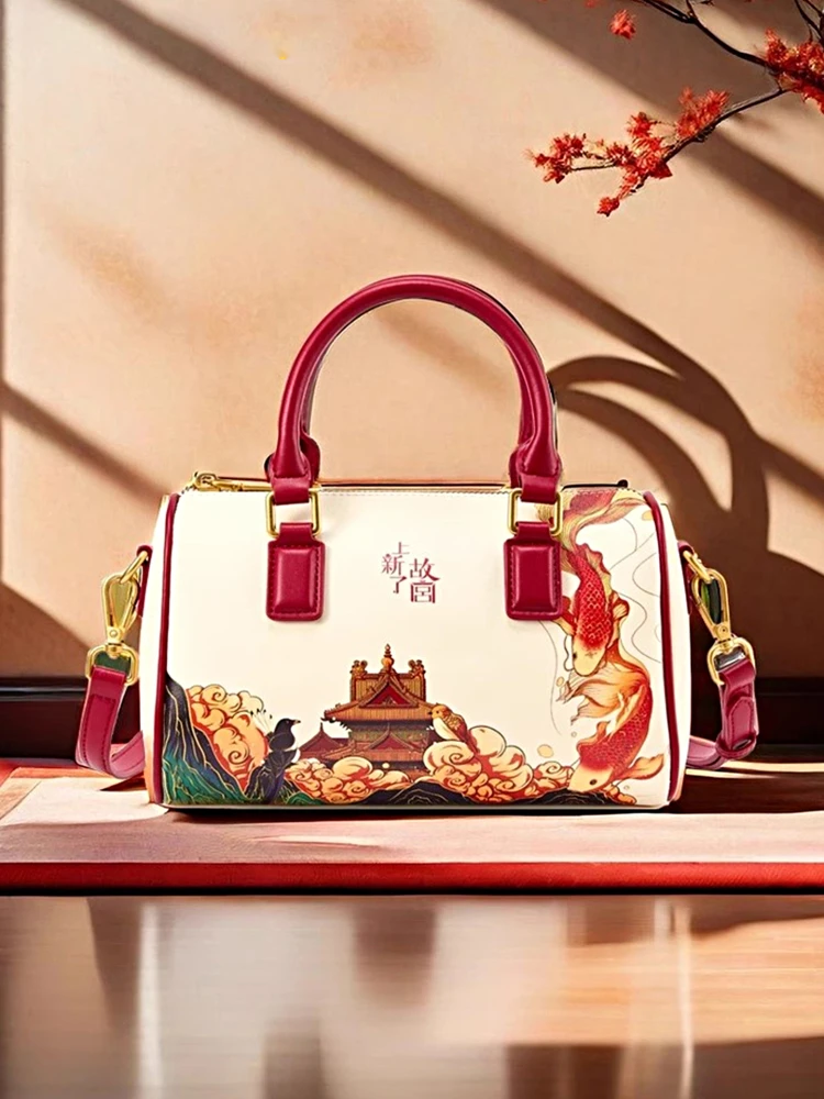 

Элегантная китайская сумка-клатч для женщин: высококлассная, уникальный дизайн, большая вместимость, на одно плечо, через плечо