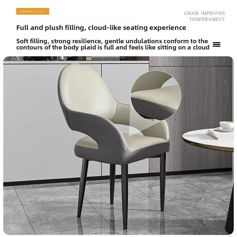 

Обеденный стул, домашний комфортный стул со спинкой, обеденный стол, стул для переговоров в ресторане