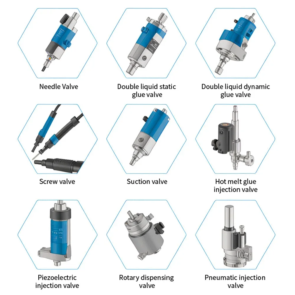 High Precision 3 Axis Automatic Desktop Needle CNC UV Pu Silicone AB Hot Melt Glue Dispensing Dispenser Machine Robots For led