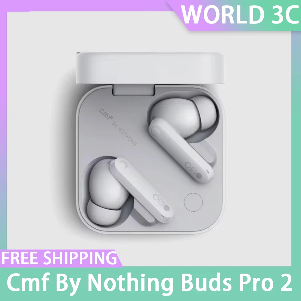 

Cmf By Nothing Buds Pro 2 Earphones Bluetooth Anc Noise Reduction Wireless Hifi Custom Gaming Earbuds For Outdoors Gifts