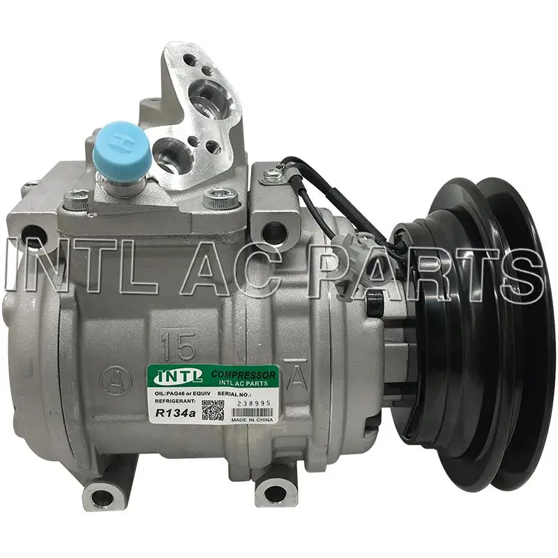 

447200-0982 447200-0986 447100-7040 88310-60770 10PA15L 10PA15C auto car air ac compressor for Toyota Land Cruiser 80 series