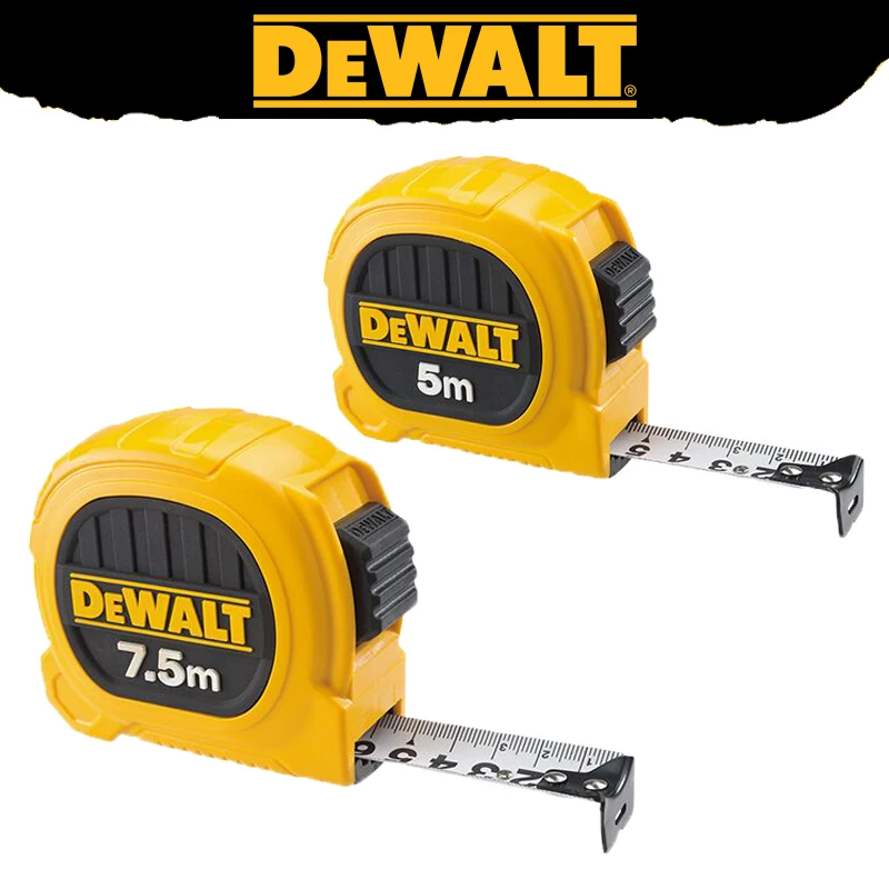 

DEWALT DWHT36156L DWHT36158L 5m/7.5m Double Sided Tape Measure High-Precision Steel Measure Hand Tools