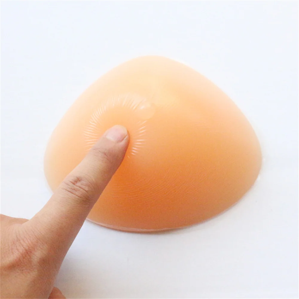 Silicone Breast Form Supports Artificial Spiral Silicone Chest Fake False Breast Prosthesis Drag Transgender Cosplay 100g-600g