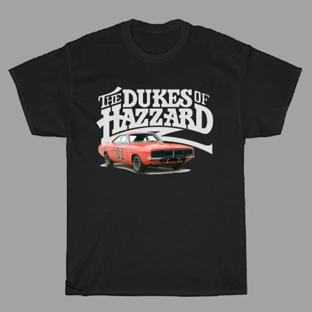 The Dukes of Hazard Movie Men's Black T-Shirt Size S to 5XL