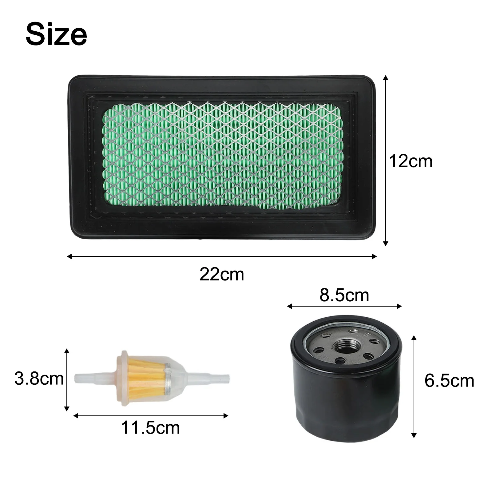 Kit di riparazione essenziale per Honda GCV520 GCV530 GXV520 e GXV530 con filtro olio e filtri per la manutenzione del motore aerodinamico