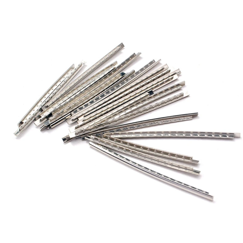 120Pcs Stainless Steel Guitar Fret Wire 24 Fingerboard Frets 2.7Mm For Acoustic Guitar Parts