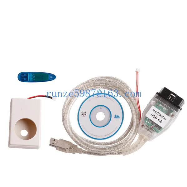 

Vagtacho USB Version K+can V5.0 VAG Tacho 5.0 White with dongle