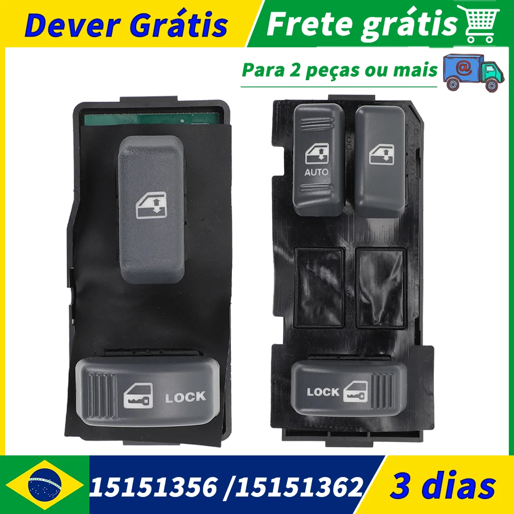 SORGHUM s10 chevrolet acessorios 1515151356 15151362 Para Chevrolet Blazer Suburban S10 Tahoe Para GMC Jimmy Interruptor de janela mestre de energia elétrica para carro 2 portas