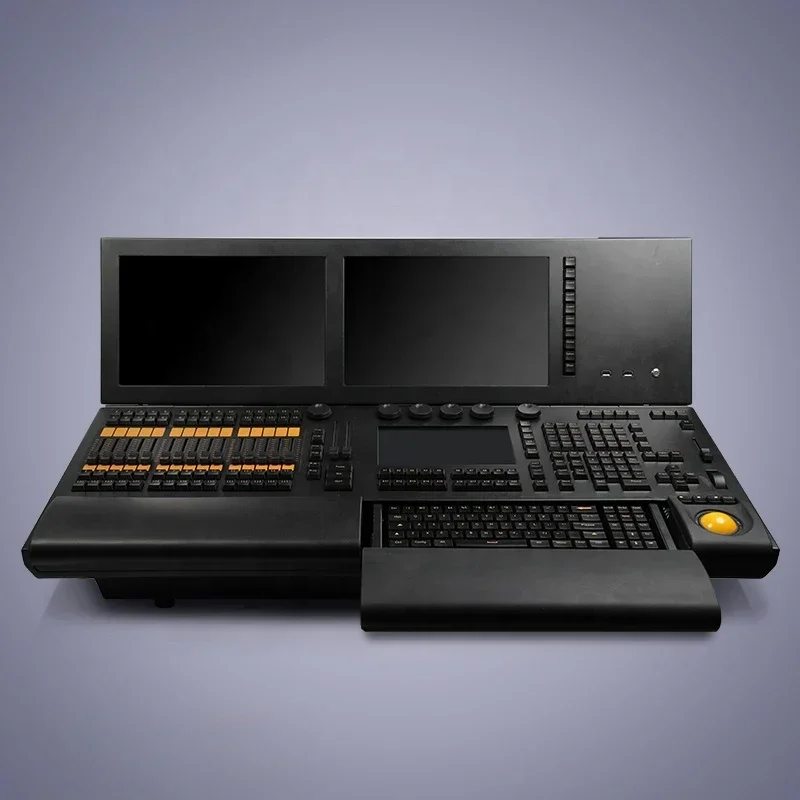 Vendite calde Controller professionale per luci da palco Grand Ma2 su PC Fader Wing Dmx 512 Console di illuminazione per DJ