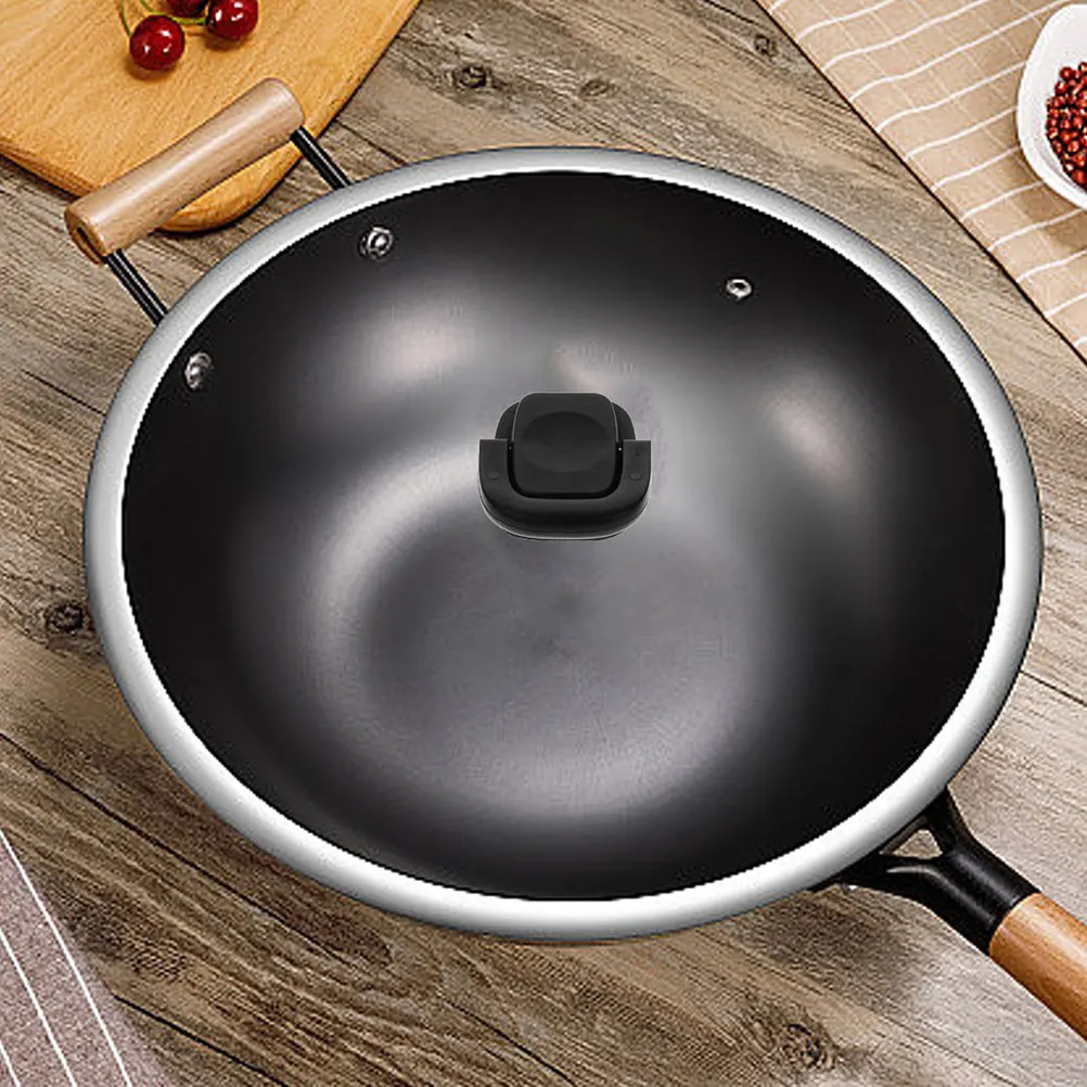 

5pcs Plastic Pot Lid Handle Foldable Portable Heat Resistant Sturdy Knob Replacement Cookware Household Accessories