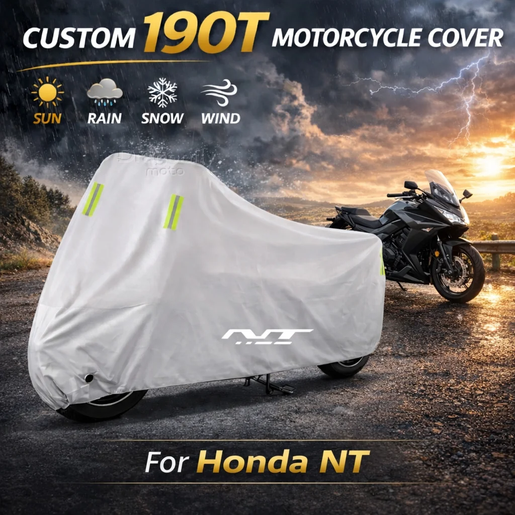 

Чехол для мотоцикла Honda NT1100 NT 1100 2022 2023, серебристый, водонепроницаемый, защита от УФ-лучей, дождя, пыли, солнца, для улицы и дома