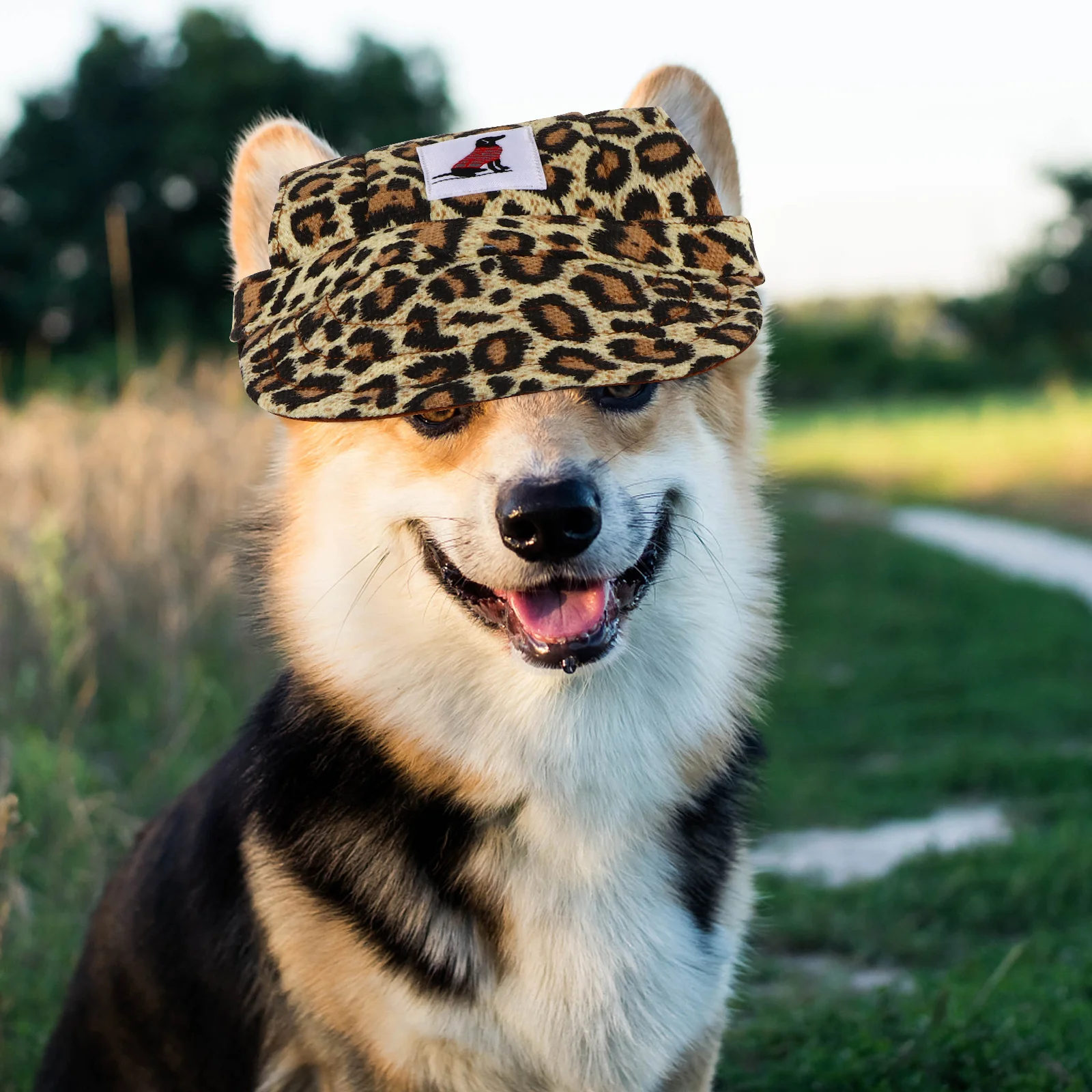 

Has Dog Visor Cap Pet Baseball Adjustable Summer Sun Protection for Casual Pets Hats