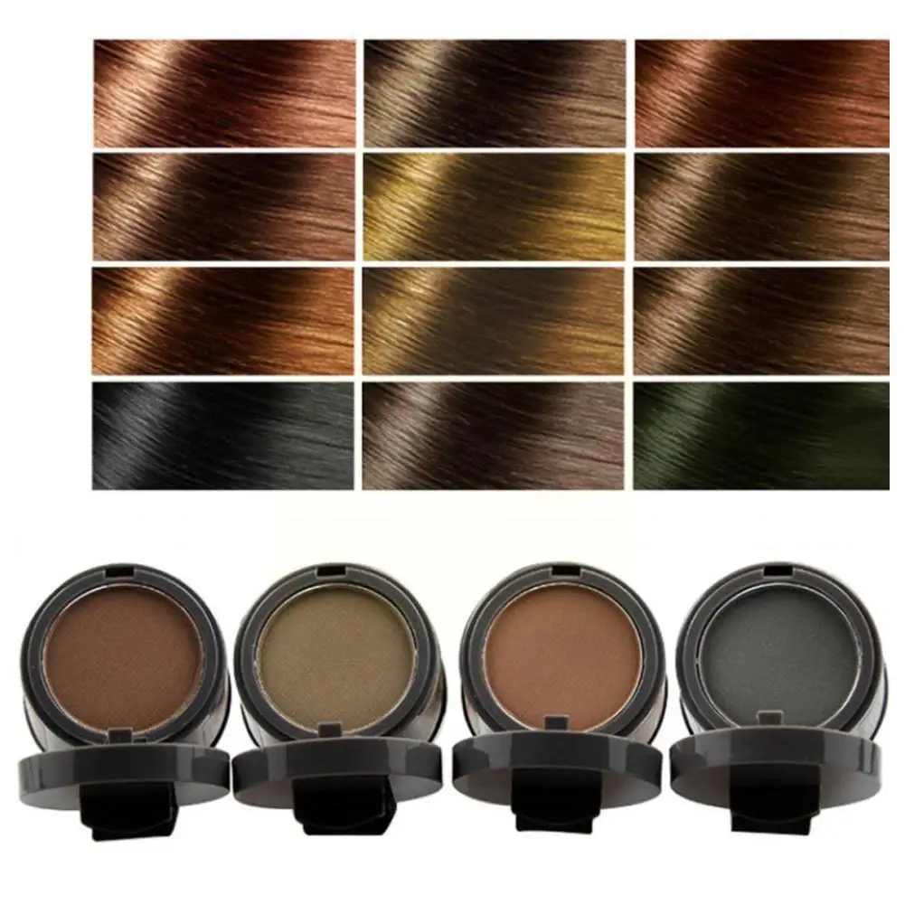 4 Color Hairline Filling Powder Waterproof Long Lasting Shade Concealer Modified Contouring Line Up Styling Make Hair Hair W8F4