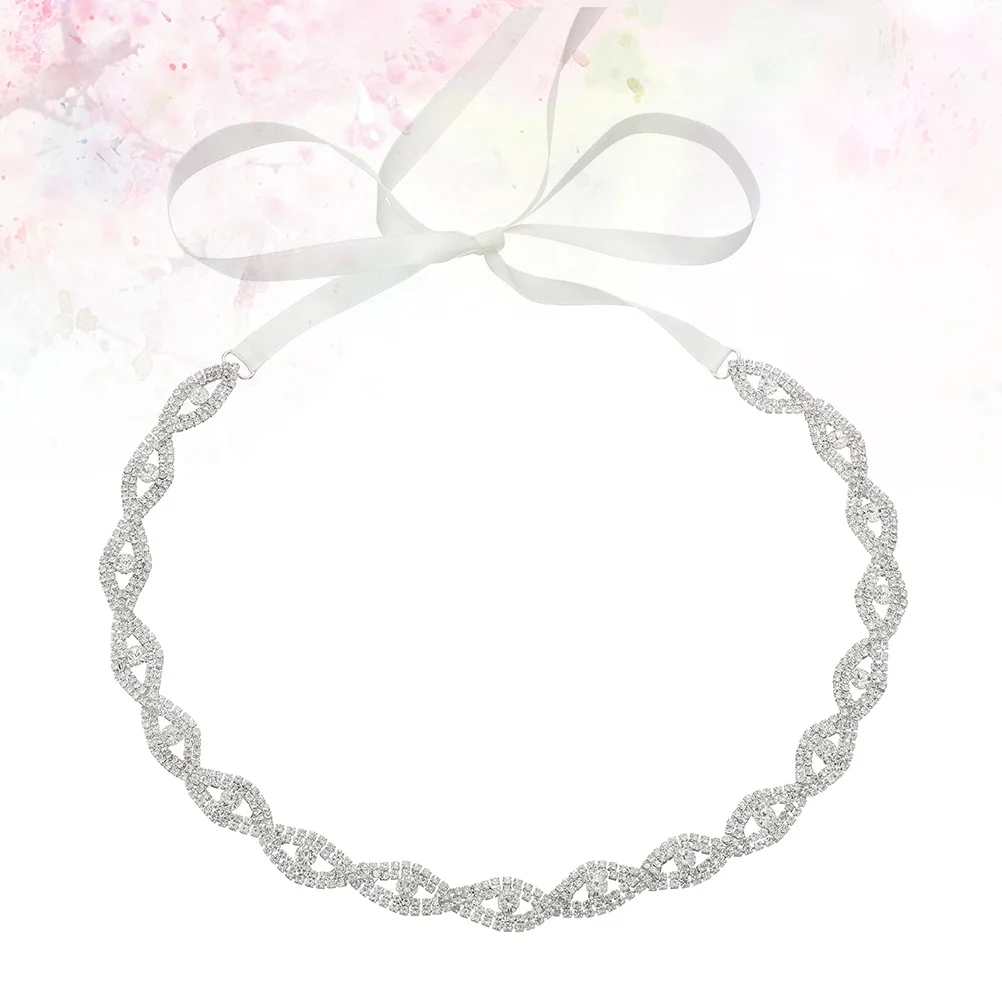 حزام الزفاف المنسوج المجوف، حزام الزفاف الكريستالي، فستان متقاطع أنيق، إكسسوار لوصيفة العروس، ديكور حفلات العروس #2