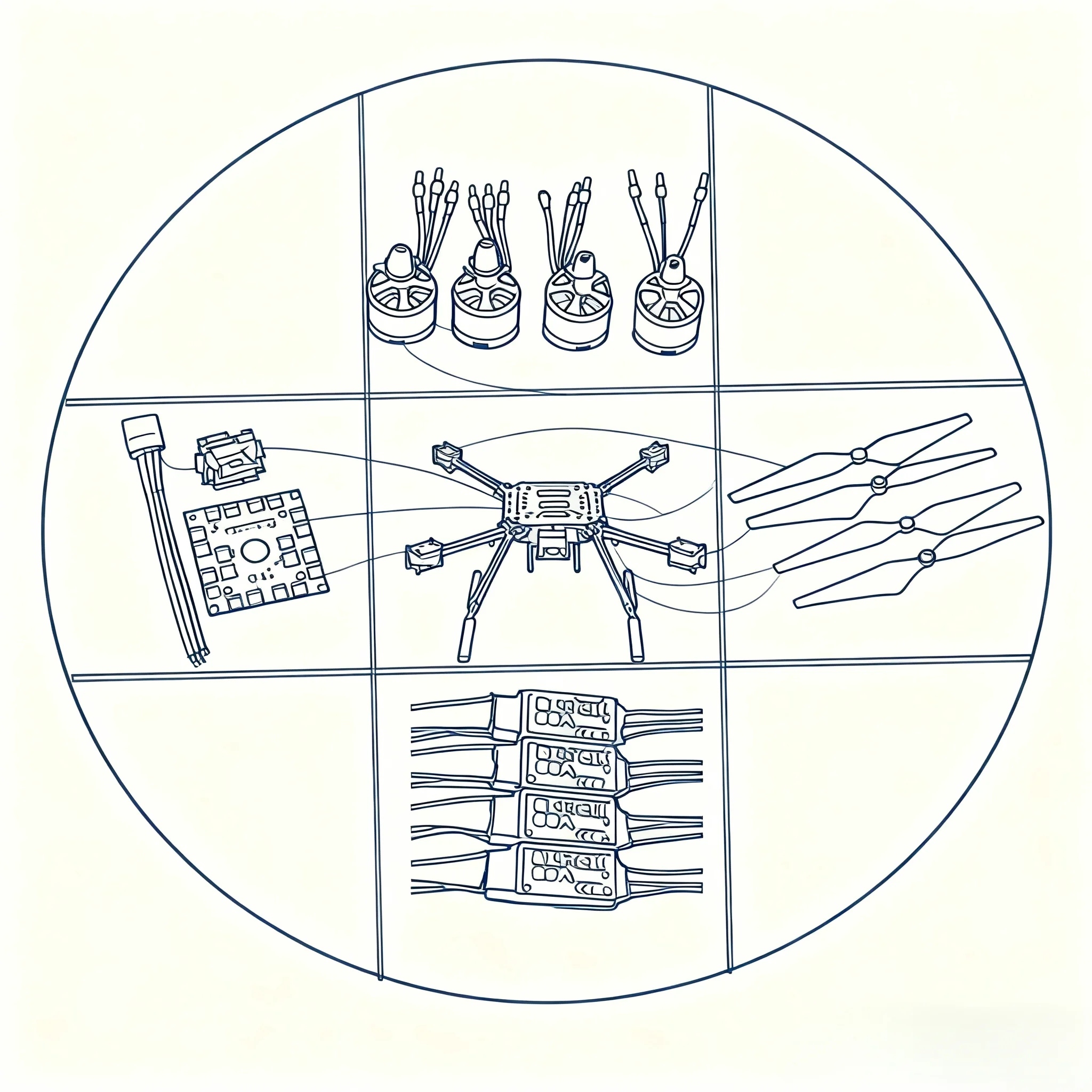 

Комплект дрона FPV из углеродного волокна 450, квадрокоптер Ardupilot Blheli 30A 2212, двигатель Esc Pixhawk 2.4.8, контроль полета Ardupilot