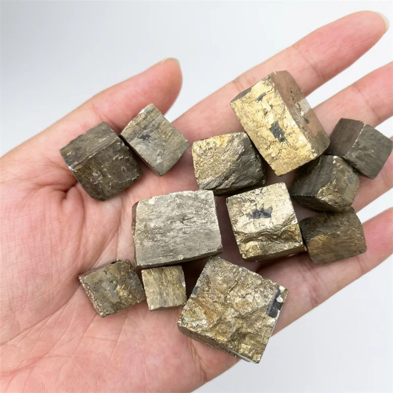 Natural Spiritual Raw Crystal Stones Natur Gold Pyrite Rough Stone for Decor