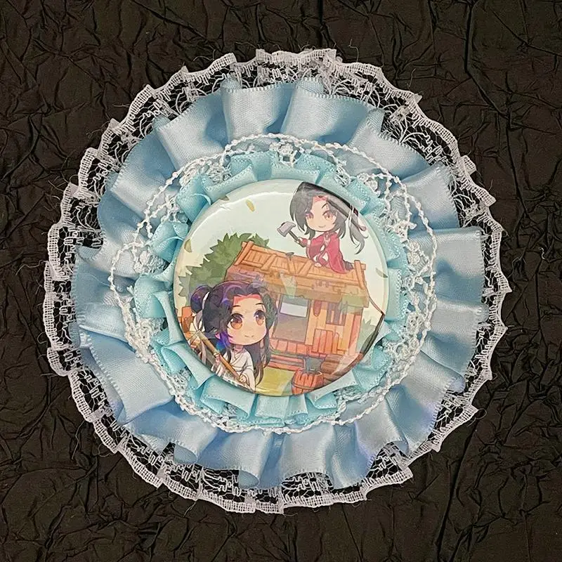 Ribbon Badge Rosette. Lolita Ita Bag Lace Decoration. Luxury And Exquisite Character Goods Goods Display