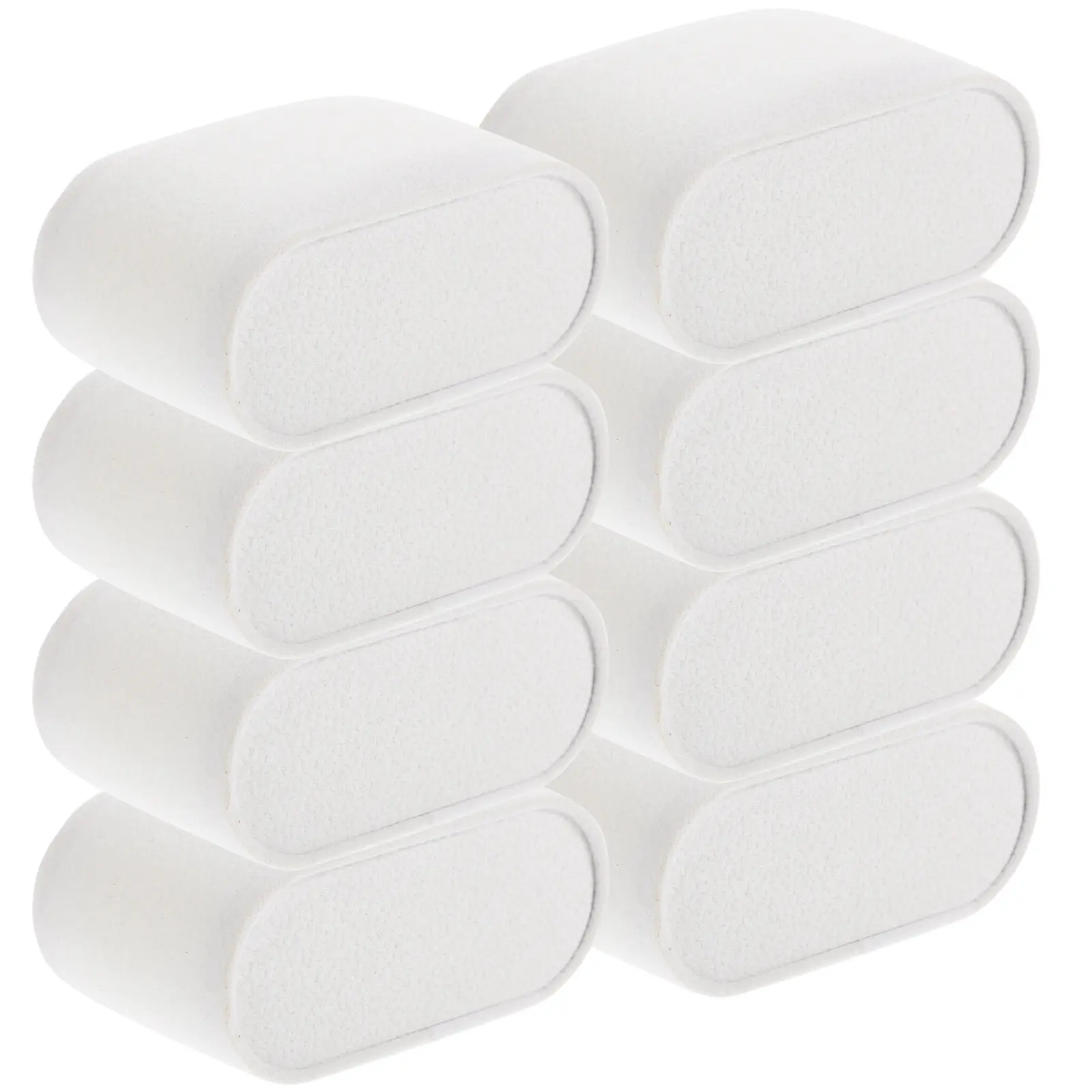 

Набор из 8 подставок-подушек премиум-класса для демонстрации часов и ювелирных изделий: стильный, простой дизайн, устойчивый держатель для браслетов, цепочек и украшений