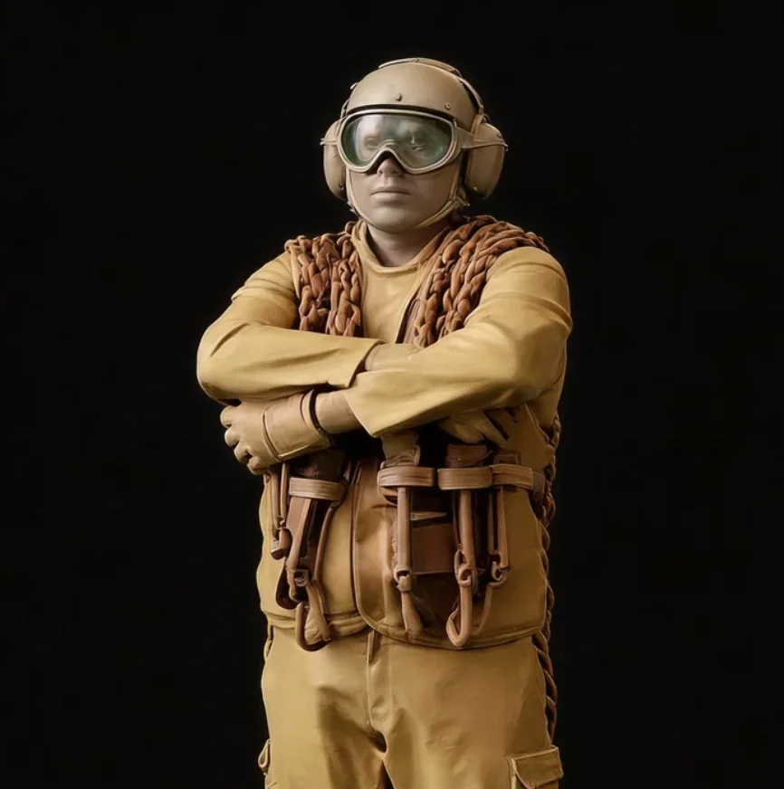 

Наборы моделей солдат из смолы в масштабе 1/32, бесцветные, для самостоятельной сборки (4 фигурки) A-2268