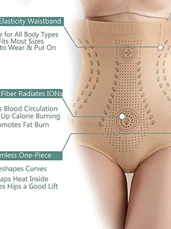 ユニークなファイバーベリーコントロールシェイプウェア、スリムウエストトレーナー下着、女性用フルボディシェイパー、衣類の下に見えないタイプ