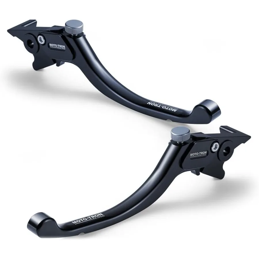 

Adjustable Long and Short Clutch Brake Levers for Motorcycle with Titanium Finish Designed for Triumph Trident 660 2021-2025 an