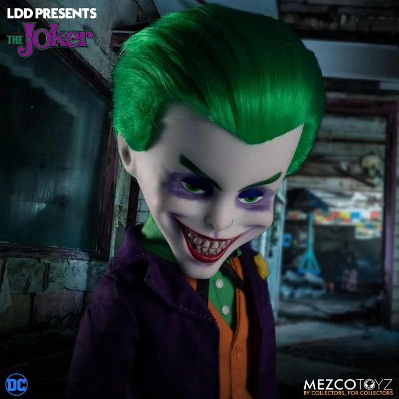 MEZCO 오리지널 10인치 완성품 가동형 정교한 피규어 MDS 시리즈 조커 애니메이션 장난감 모델 축제 선물 소년용
