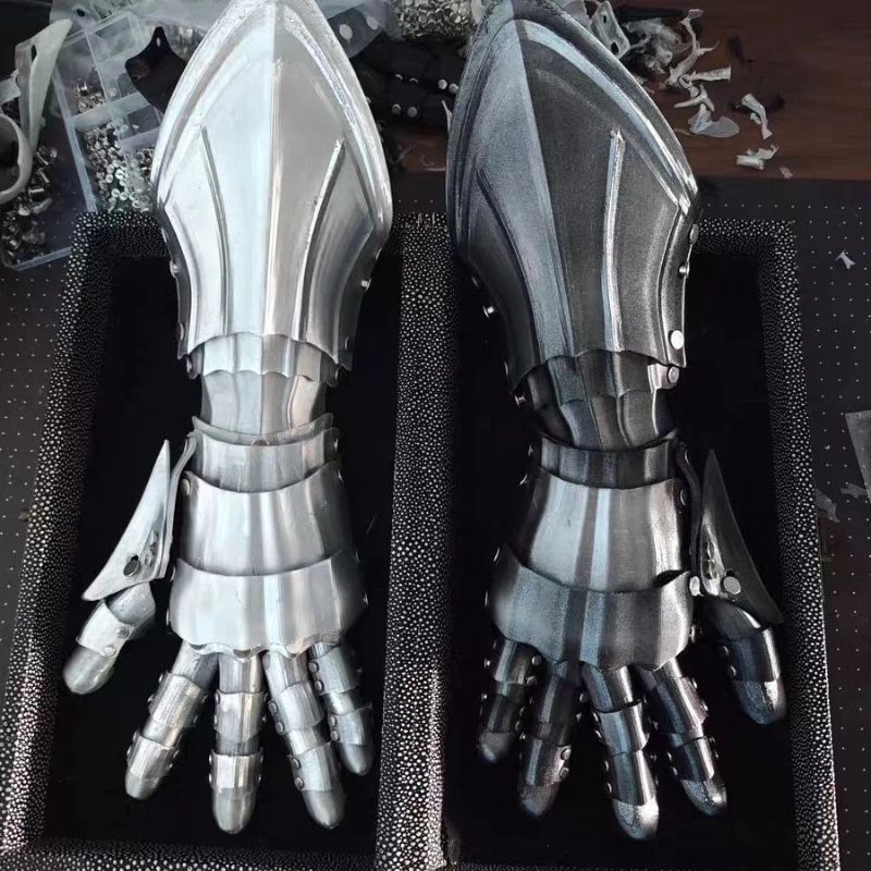 Technology Cyberpunk Cosplay Prop Knight Mechanical Hand Arm Armor Unisex 3D Printing Gothic Vintage Battlegear Accessory