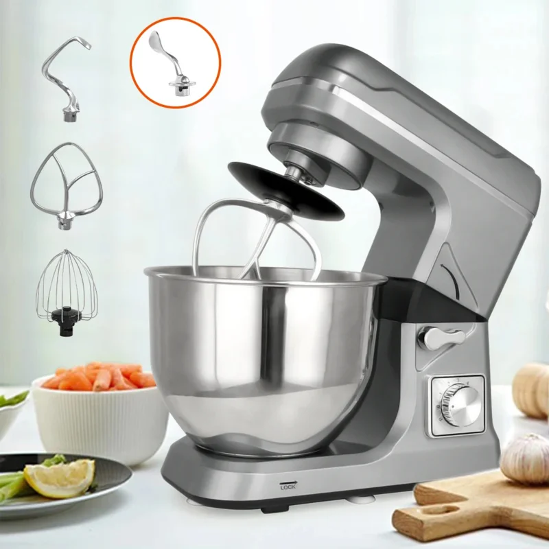 

5L Household Bakery Electric Small Kitchen Appliances Cake Baking Machine Stand For Dough Food Mixer