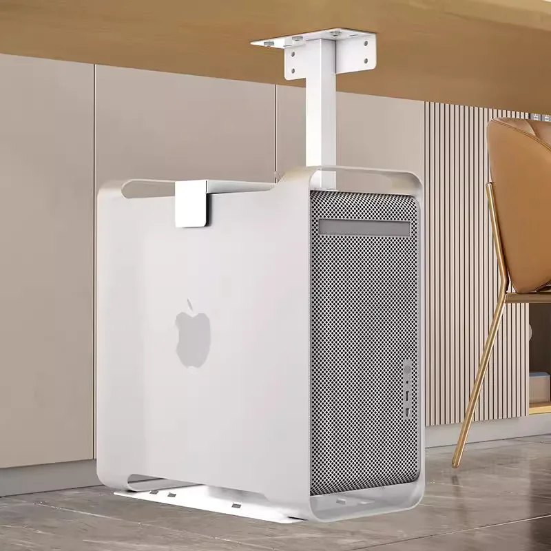 

CP-02 Universal Wall Side CPU Stand Lift Adjustable Computer Mainframe Hanger Host PC Case Holder Under Desk Box Stand Bracket