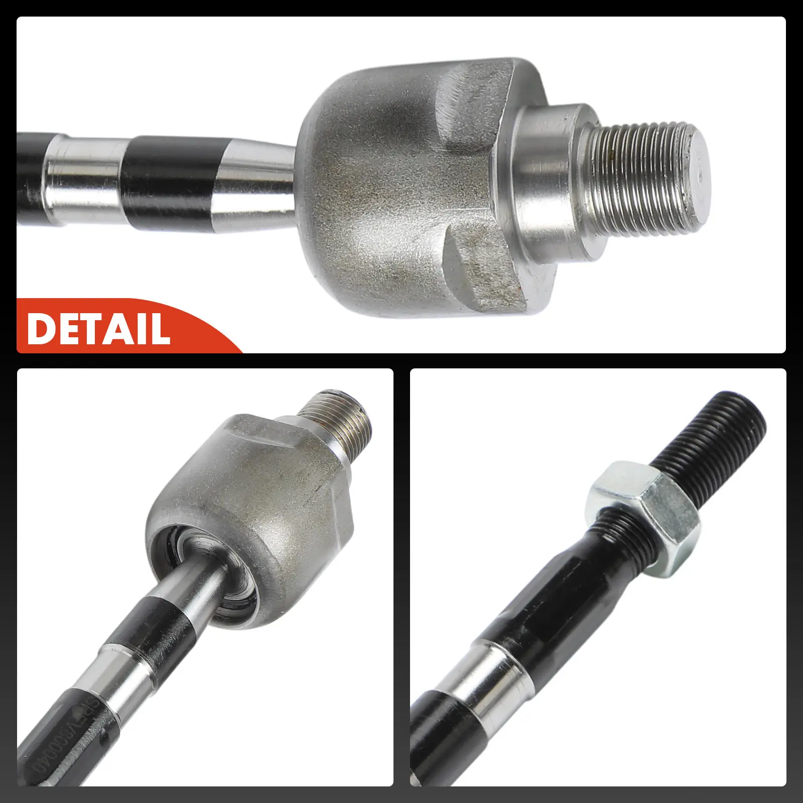 A-Premium 2x Front Left & Right Inner Steering Tie Rod End for Kia Sorento 2003-2009