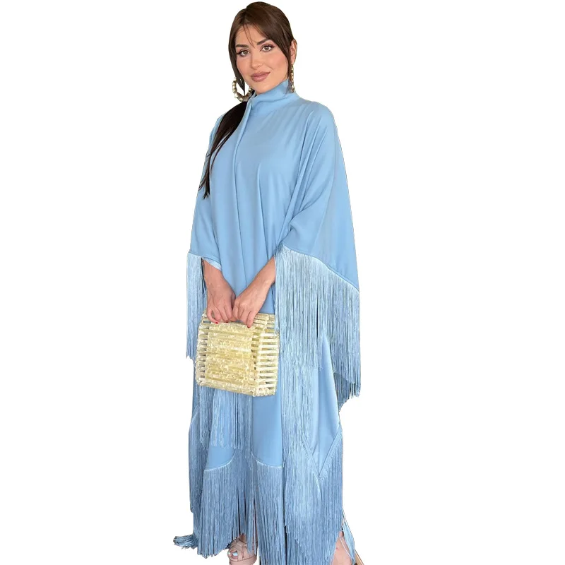 Vestidos de noite longos para mulheres muçulmanas, Caftan, Eid, Ramadan, Dubai, Turquia, Turquia, Islã