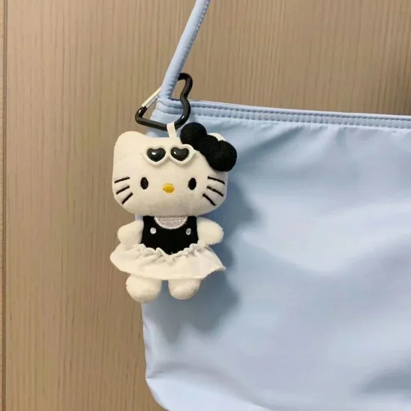 Leuke Sanrio Hello Kitty Pluche Sleutelhanger Cartoon Anime KT Kat Kawaii Sleutelhanger Kind Speelgoed Rugzak Ornamenten Hanger Vakantie Geschenken