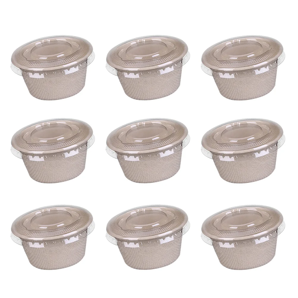 

50pcs Meal Prep Containers Eco Friendly Paper Lids Greasy Food Salad Box Storage Kitchen Takeout Party Hot Cold