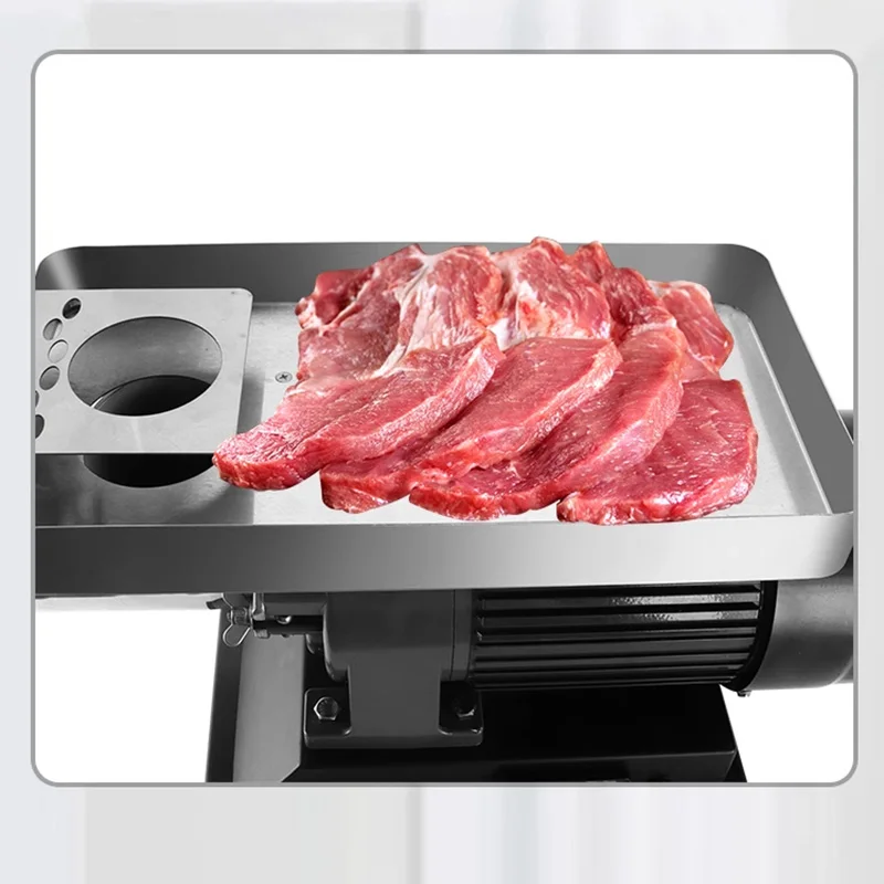 مفرمة لحم كهربائية 1800 وات/2500 وات/2800 وات مفرمة لحم صناعية مع شفرتين، 3 أطباق طحن، سجق
