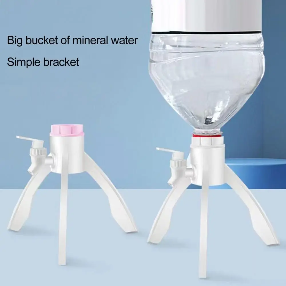 1 Set Water Dispenser Faucet Useful Bottled Water Outlet Bracket Labor-saving Water Bottle Faucet