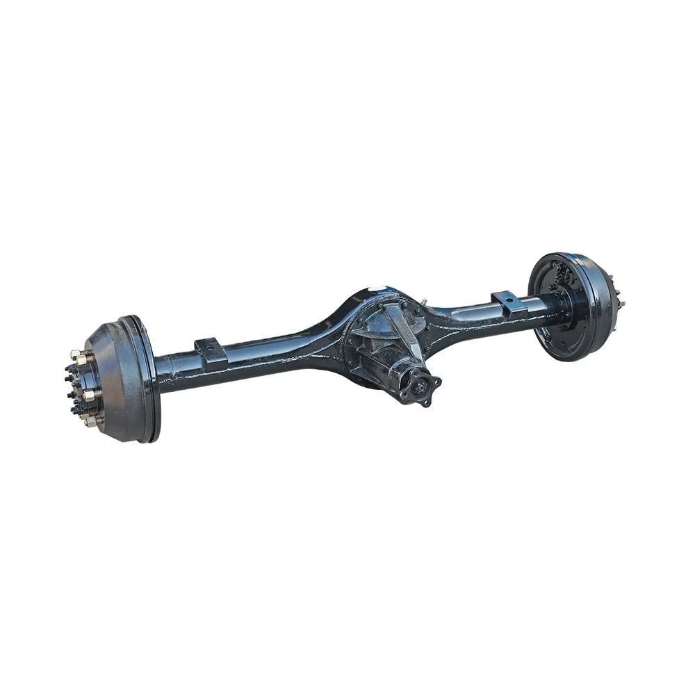 

High quality rear drive axle, dual tire drum brake, front axle, 4x4-axis, light heavy semi-trailer tractor, truck trailer