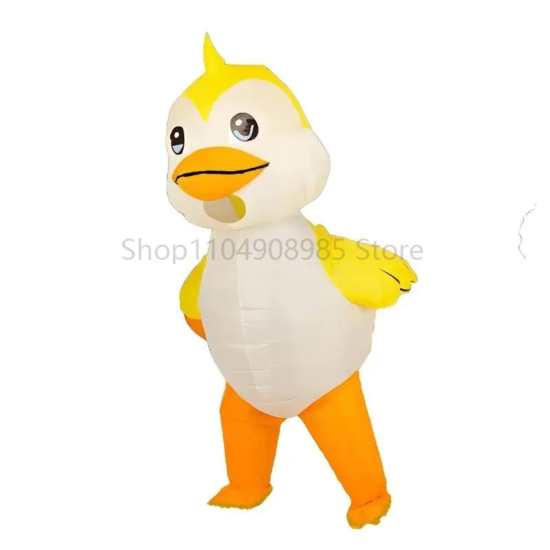 

Inflatable duck costume unisex size Halloween cosplay party party dress up fancy dress Halloween full body inflatable costume