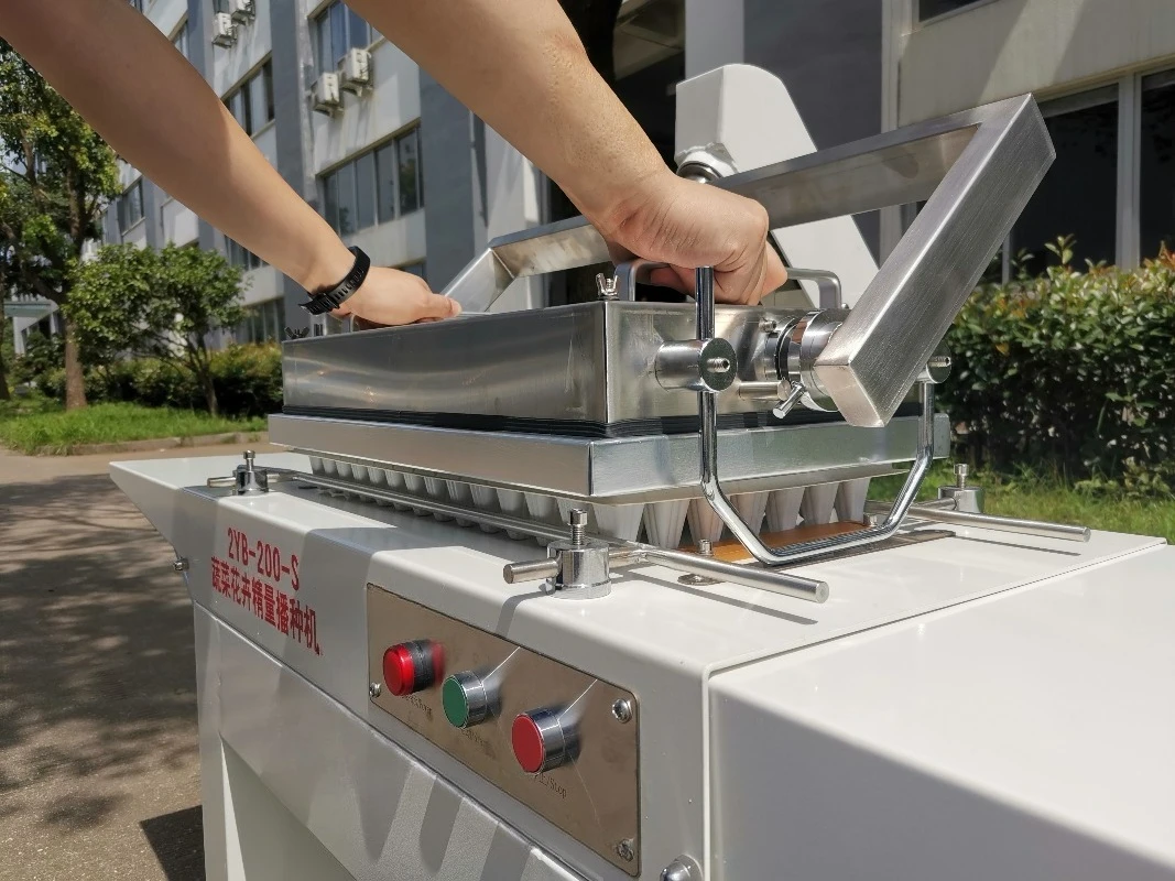 Semi-automatic Precision Disc Seeding Seed Color Sorting Machine Seed Separator