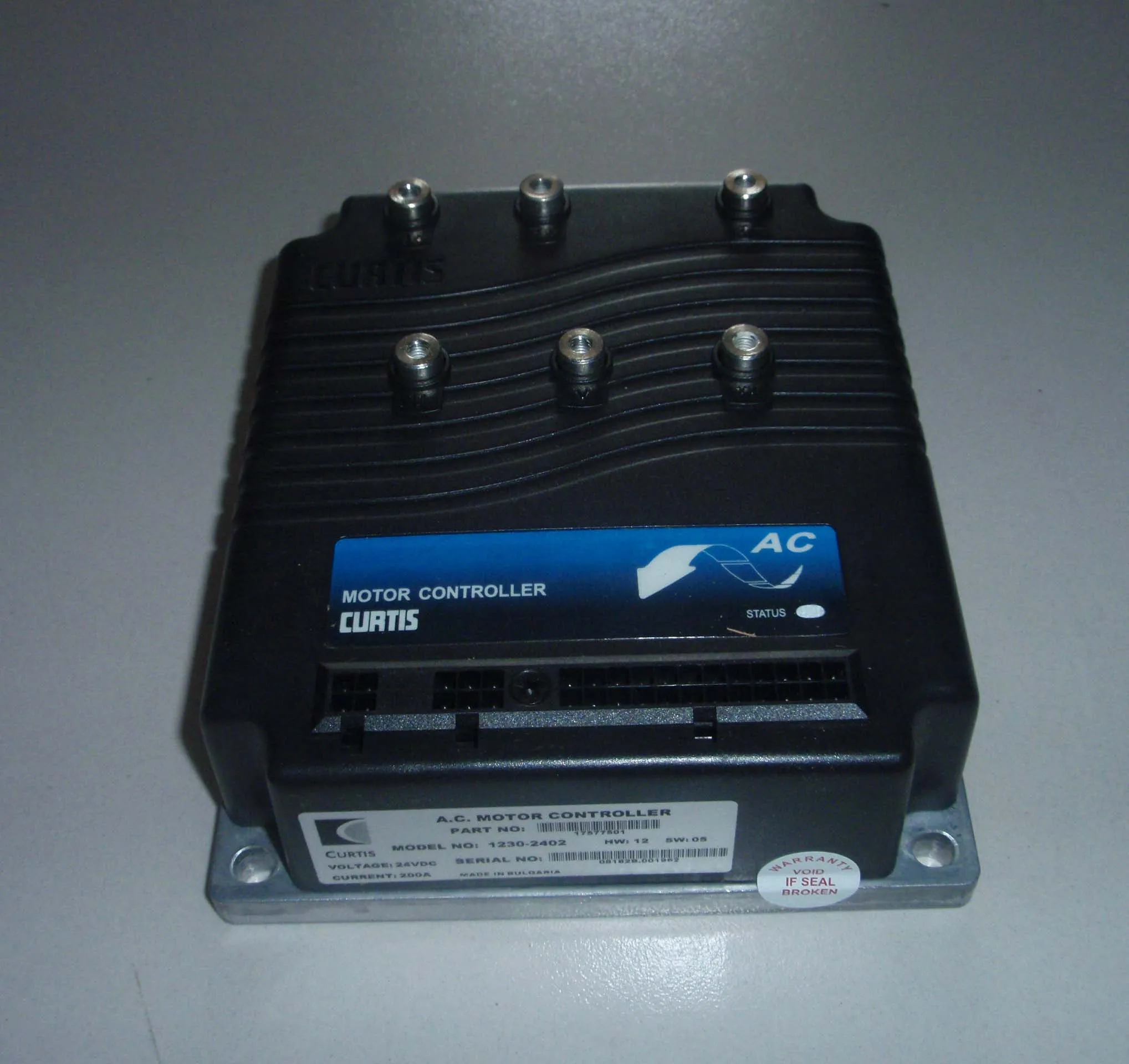 Controlador de tracción de viaje para carretilla elevadora eléctrica Curtis 1204/1205/1232/1343/1268/1244/1207/1212