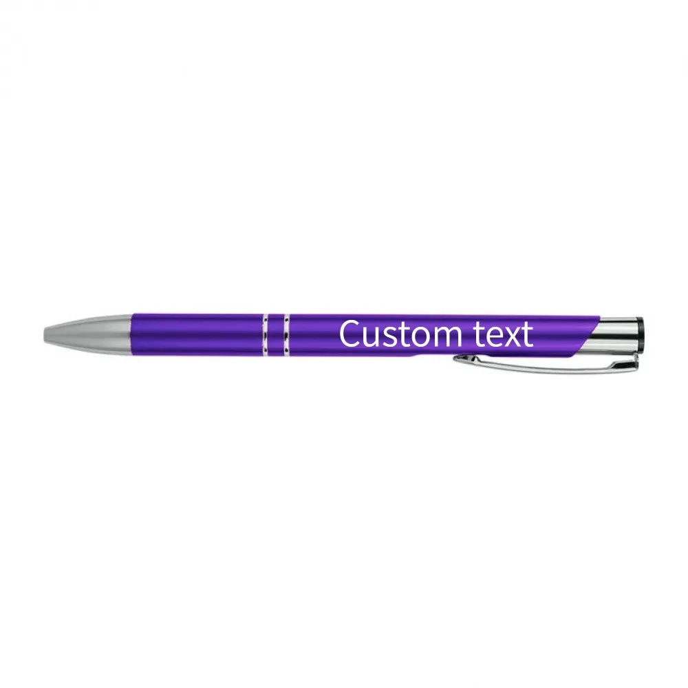 10 Stück personalisierte Business-Stifte, Großbestellung mit individuellem Text | Marketingmaterial Schreibwaren Bürobedarf Event-Geschenke – Detail 8